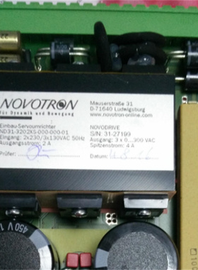 NOVOTRON驱动器 控制器 电机