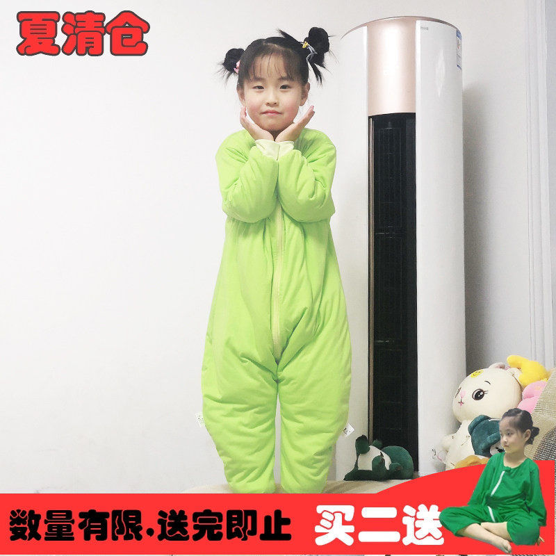 姝果冻自制秋冬季新款婴儿防踢被宝宝秋冬薄棉分腿睡袋瑕疵特价区