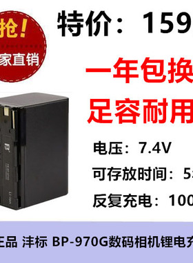 原装正品 FB沣标 佳能BP-970G XL1SXM1XM2 相机电池 一年包换