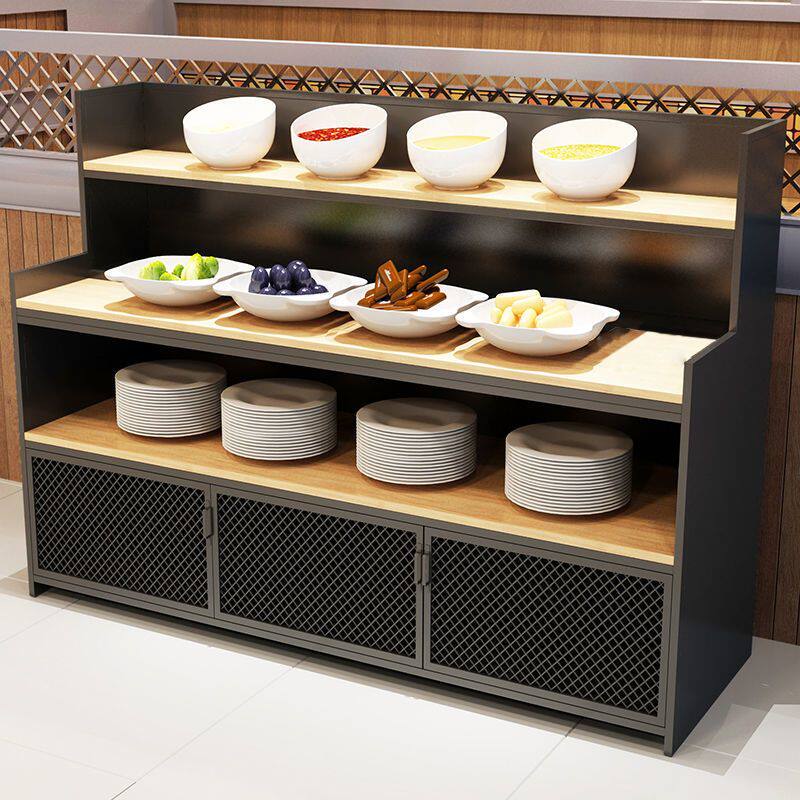 火锅店自助调料台麻辣烫烤肉餐厅自助餐台酱料台商用餐台小料台