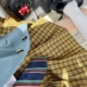 格裙半身裙A字裙百褶裙校供制服裙 正版 绊JK原创授权 向日葵