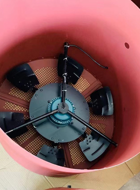 双支架防爆变频电机散热冷却风机风扇BG280 G315AW23 G355 G400AB