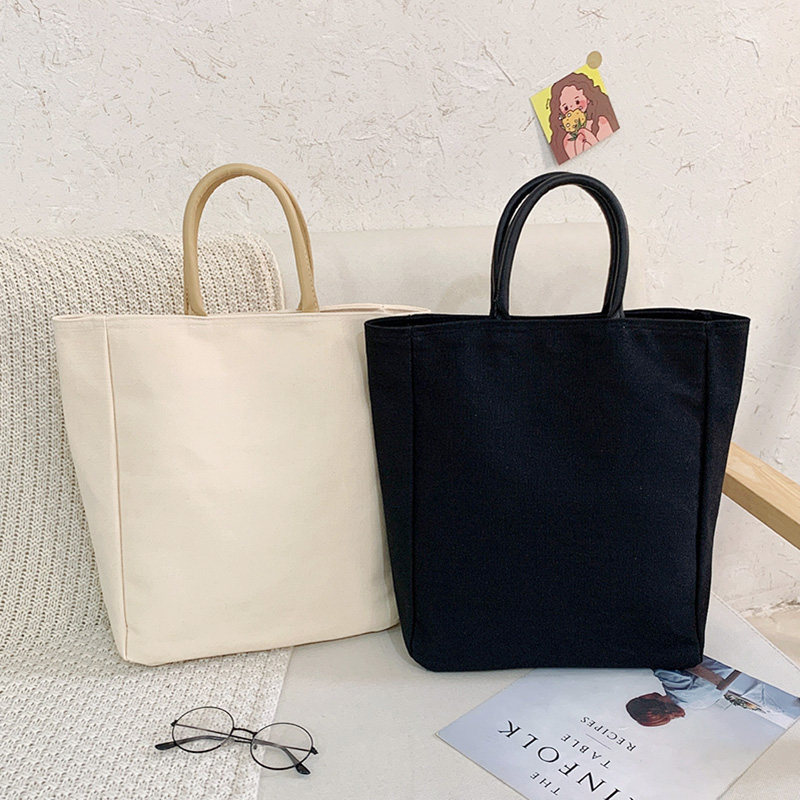 2022新款帆布包女日韩潮托特包女式时尚手提布包布艺包水桶包女包,箱包皮具/热销女包/男包,托特包,淘宝优惠券,粉丝福利购,淘宝优惠卷