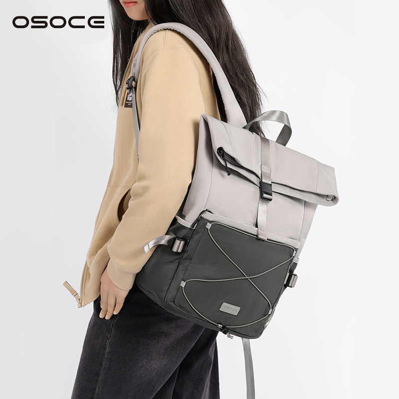 OSOCE英国百搭旅行户外双肩包设计运动女露营登山包短途徒步书包