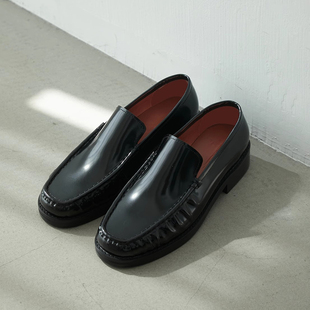 豆豆鞋 漆皮亮面经典 休闲百搭套脚男款 乐福鞋 一脚蹬男英伦风小皮鞋