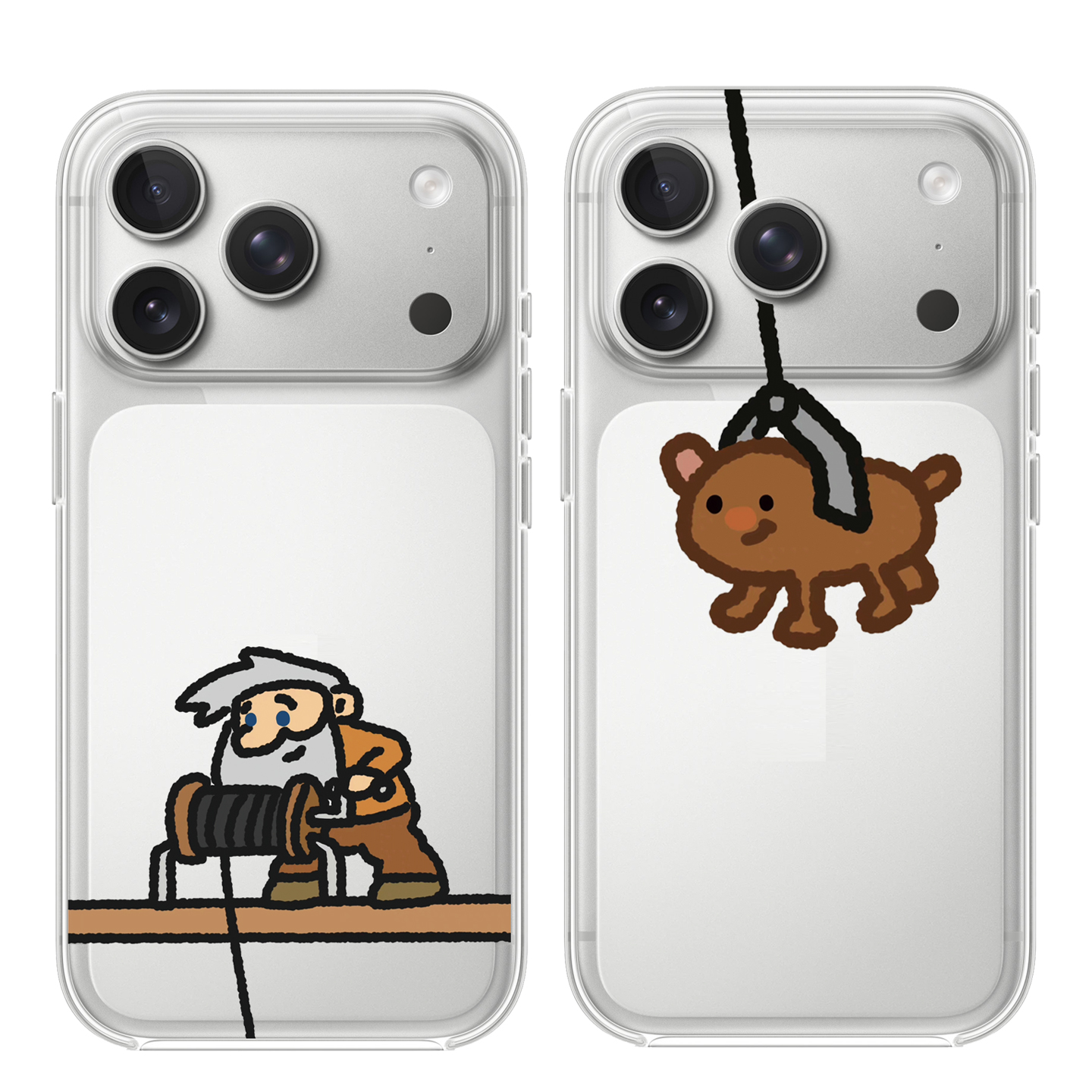 黄金矿工适用于苹果17PROMAX透明手机壳硅胶可爱iPhone16PROMAX情侣15PRO卡通14VIVOOPPO13动漫12华为小米