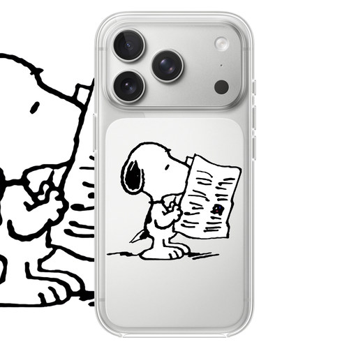 可爱史努比适用于iPhone17PROMAX简约15卡通16PROMAX个性动漫14情侣13苹果透明手机壳适用小米17PROMAX华为软