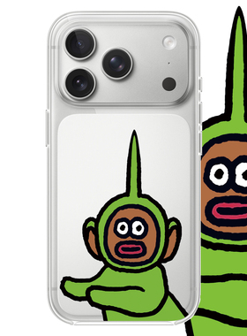 天线宝宝适用苹果17PROMAX可爱13卡通15简约12透明硅胶iPhone16promax情侣苹果手机壳华为小米15vivo三星oppo