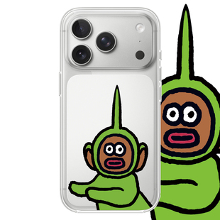 天线宝宝适用苹果17PROMAX可爱13卡通15简约12透明硅胶iPhone16promax情侣苹果手机壳华为小米15vivo三星oppo