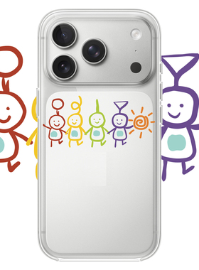 可爱天线宝宝适用于苹果17PROMAX透明手机壳硅胶iPhone16PROMAX情侣15PRO卡通14VIVOOPPO13动漫12华为小米