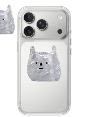 EMO塑料袋适用于苹果17PROMAX透明手机壳硅胶简约iPhone16PROMAX情侣15PRO小众14VIVOOPPO13个性12华为小米