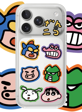 可爱蜡笔小新适用于苹果17PROMAX透明手机壳硅胶iPhone16PROMAX情侣15PRO卡通14VIVOOPPO13动漫12华为小米