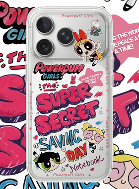 飞天小女警适用苹果17PROMAX情侣15PRO可爱13动漫12卡通14个性iPhone16PROMAX硅胶透明手机壳华为小米vivoopp