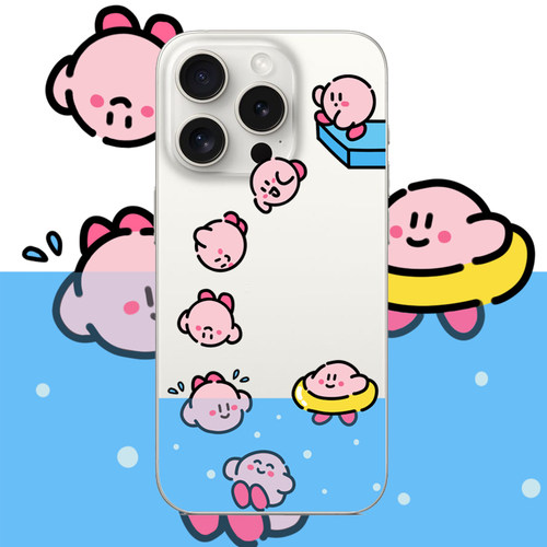 可爱卡比适用苹果17PROMAX动漫15卡通14情侣13个性iPhone16promax透明硅胶手机壳华为小米14vivo三星oppo红米