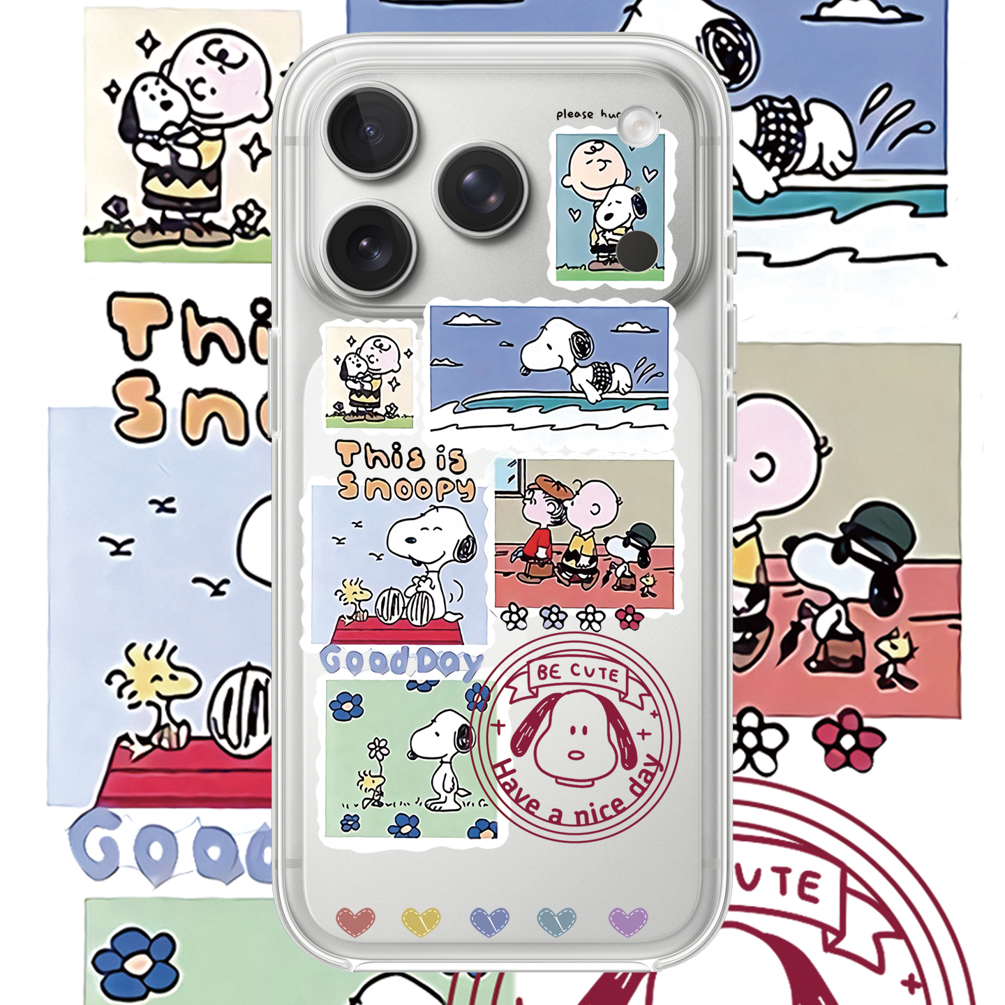 史努比适用于苹果17PROMAX透明手机壳硅胶可爱iPhone16PROMAX情侣15PRO卡通14VIVOOPPO13动漫12华为小米