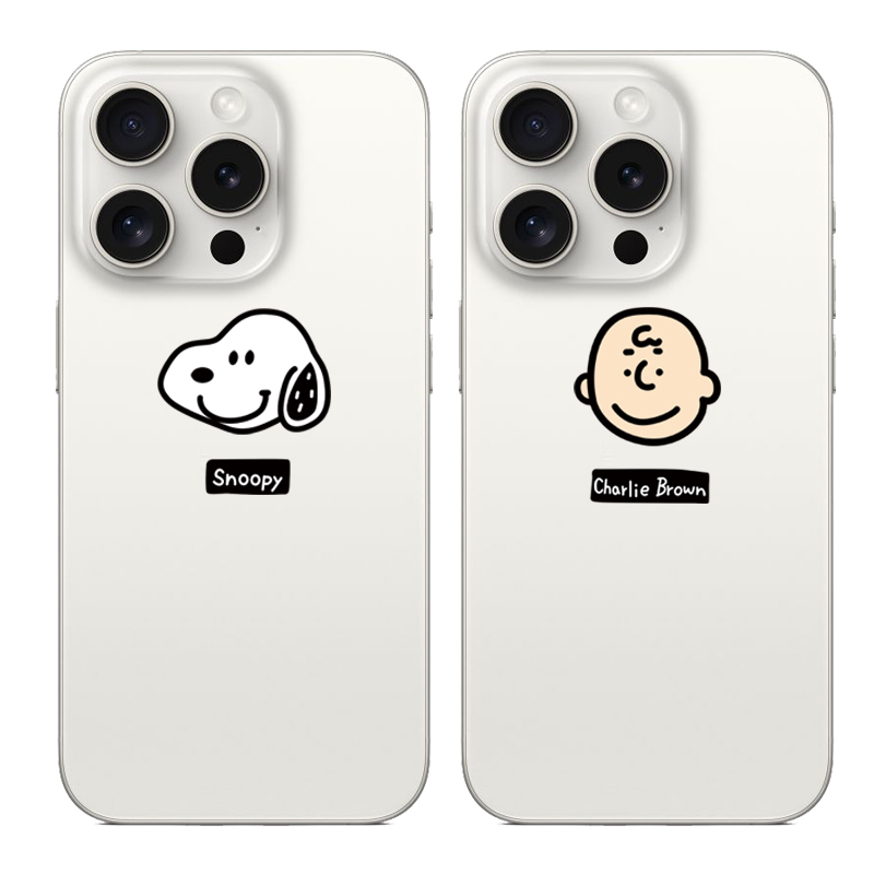 史努比查理适用苹果17PROMAX情侣14可爱16PRO动漫12卡通13个性iPhone15PROMAX硅胶透明手机壳华为小米vivoopp