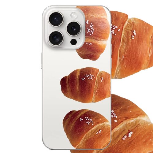 牛角包适用于苹果17PROMAX透明手机壳硅胶可爱iPhone16PROMAX情侣15PRO卡通14VIVOOPPO13动漫12华为小米