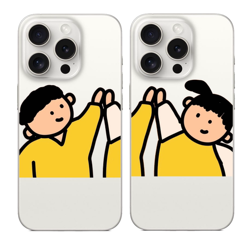 情侣男孩女孩适用苹果17PROMAX情侣15可爱13动漫12卡通14个性iPhone16PROMAX硅胶透明手机壳华为小米vivooppo