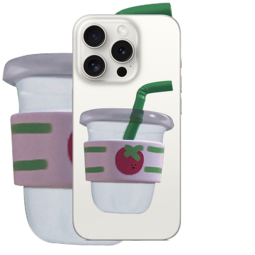 瓶子适用于苹果17PROMAX透明手机壳硅胶可爱iPhone16PROMAX情侣15PRO卡通14华为小米13动漫12VIVOOPPO