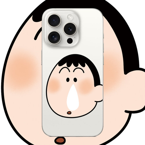 卡通小呆呆适用iPhone17PROMAX简约15设计14小众13动漫17PLUS苹果16PROMAX情侣透明手机壳小米华为OPPOVIVO