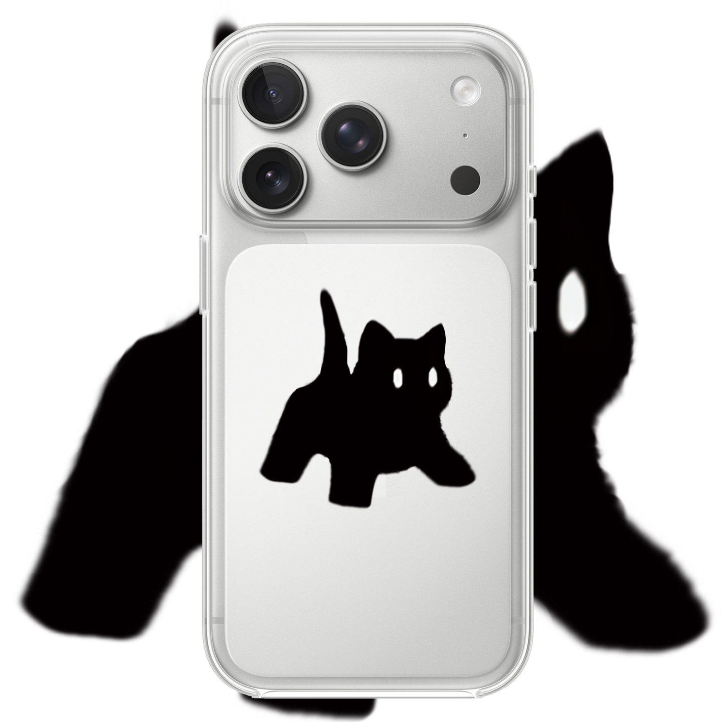 喵喵猫咪适用于iPhone17PROMAX卡通16PROMAX可爱12苹果透明手机壳15动漫14创意13软适用小米17PROMAX华为OPPO