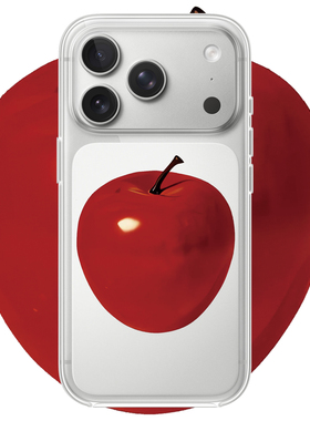 简约红苹果适用iPhone17PROMAX硅胶15设计14小众17PLUS苹果16PROMAX情侣13软透明手机壳小米华为三星OPPOVIVO
