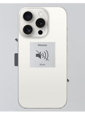 静音模式适用iPhone18PROMAX简约16设计15小众硅胶16pro苹果17PROMAX情侣14透明手机壳小米华为三星OPPOVIVO