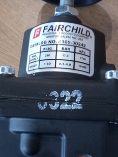 拍前询价美国仙童0262S Mdel 10气1动密调节器议价 Fairchiol精d