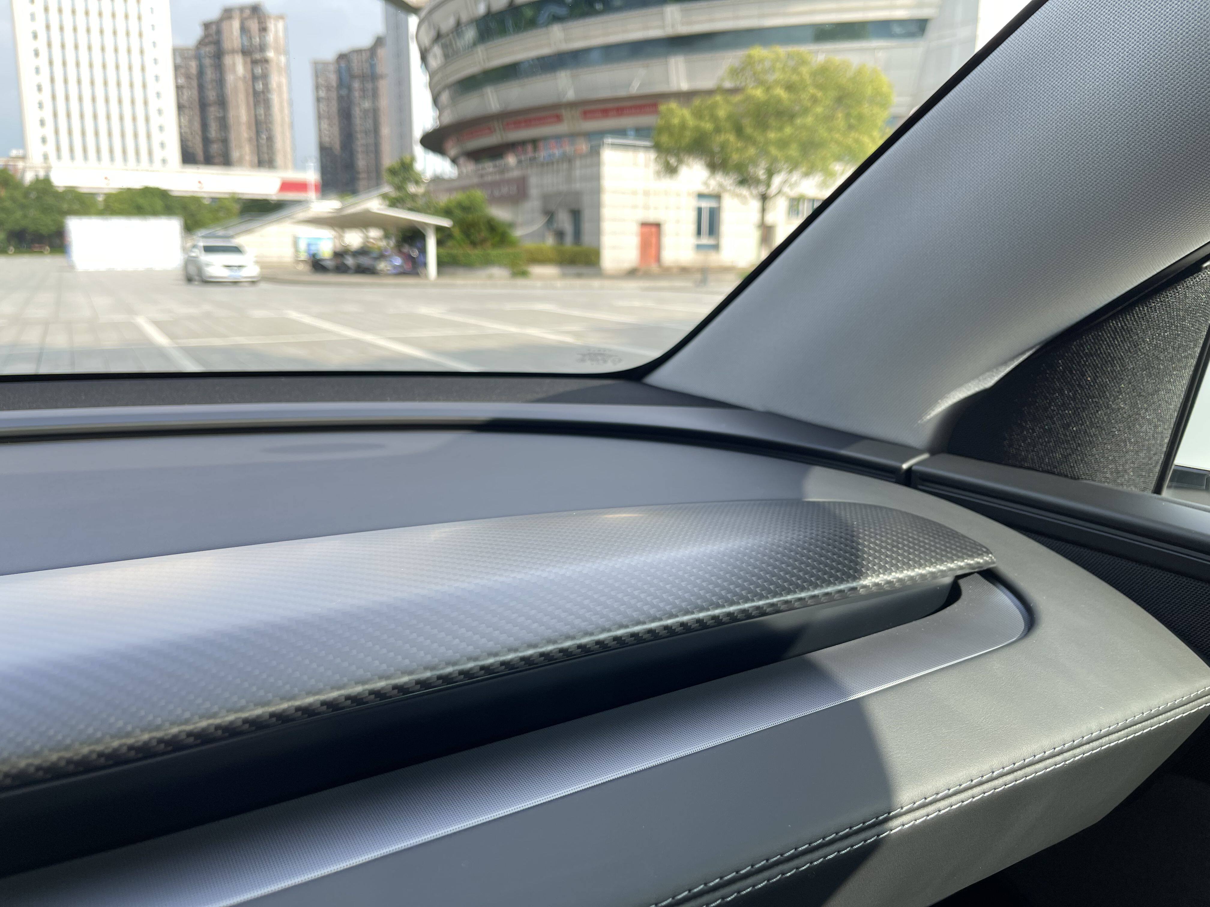 TMT特斯拉Tesla 焕新Model3 Y YL内饰仪表台碳纤维替换版装饰件