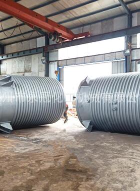 供应6000L蒸汽加热反应釜半圆管反应釜外盘管蒸汽加热反应釜