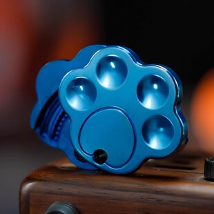 猫神猫爪斜侧推叮叮推牌EDC机械密集段落啪啪币指尖减压解压玩具