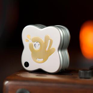 Nice机械侧推顺滑叮叮段落斜推牌解压玩具四叶幸运草黑科技啪啪币