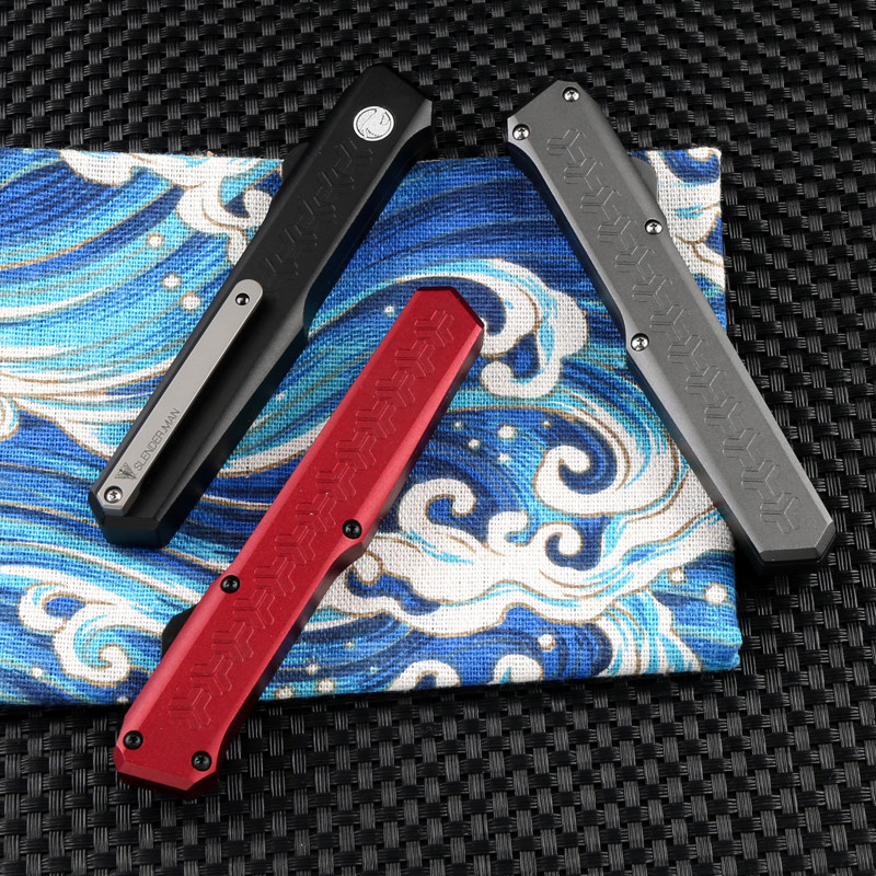 肥龙设 slm-mk2套刀d2钢折刀铝合金柄户外车载diy刀具