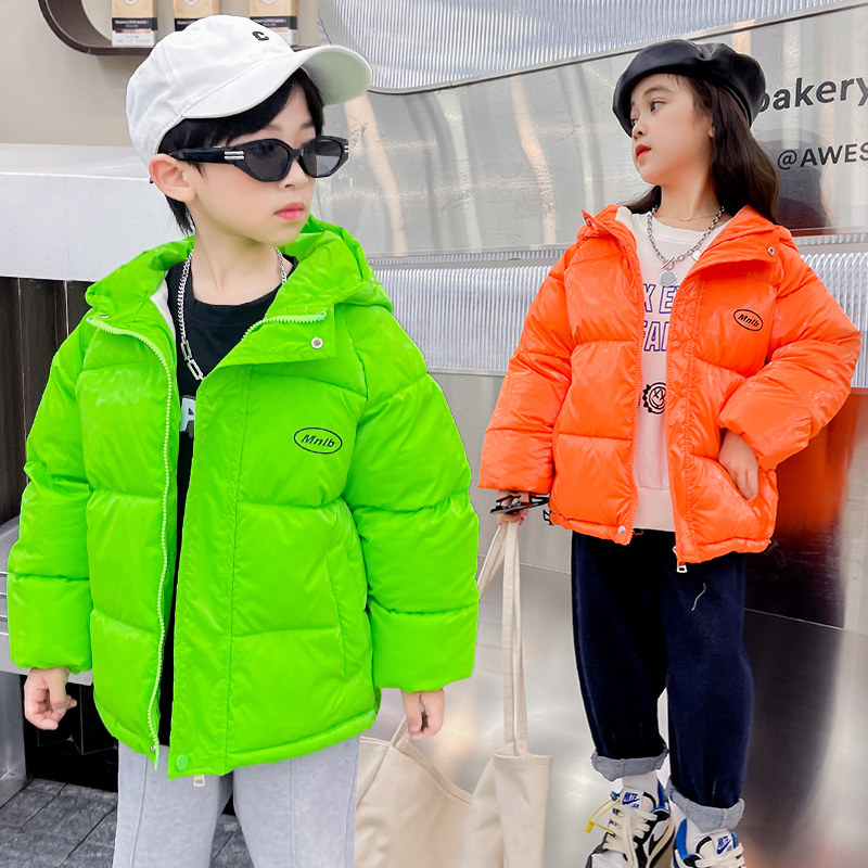加绒加厚棉服反季促销中大童棉袄