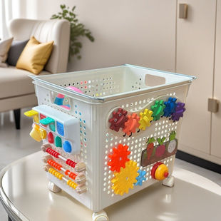 蒙氏早教洞洞忙碌板屋DIY套装宝宝益智启蒙玩具幼儿园自制玩具包