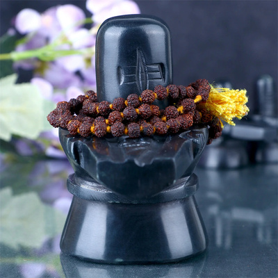 印度湿婆Linga林伽黑石