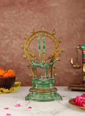 印度Vrischikasana湿婆舞神Shiva Nataraja 12英寸瑜伽中蝎子姿势
