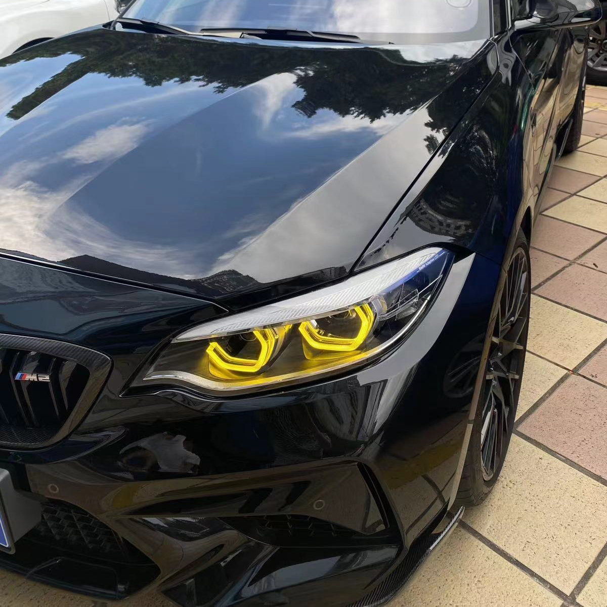 夜间行车更安全美丽日行灯宝马