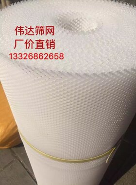 加厚白色全新塑料平网/养殖网/塑胶网/床垫网/家禽防护网/隔栏网