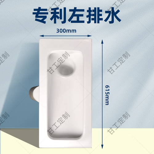蹲便器蹲坑便盆卫生间第四代新款家用大便器蹲厕套装防臭老甘推荐