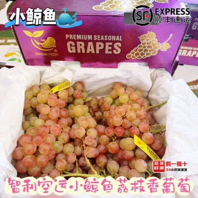 智利LYCHEE GRAPES荔枝香葡萄当季神秘梦境当季新鲜提子进口 无籽