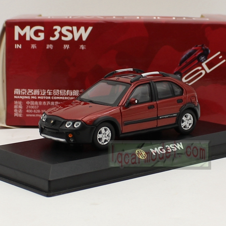 1:43原厂上汽名爵MG 3SW 合金汽车模型 老货