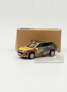 1/64 原厂雪佛兰 开拓者Blazer 合金汽车车模型黄色