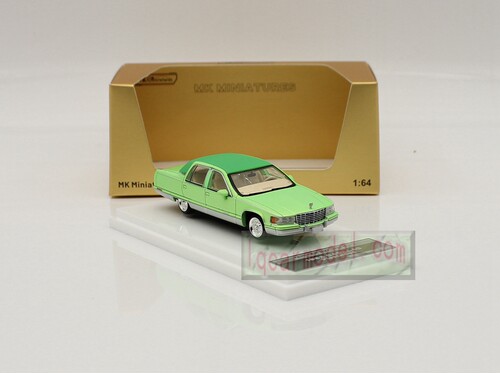 1:64 MK凯迪拉克Fleetwood 伍德西海岸合金车模型绿色