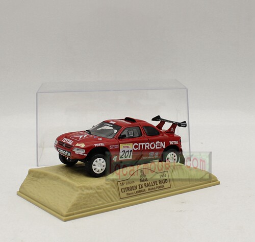 1:43 雪铁龙CITROEN ZX RALLYE RAID 1996合金汽车模型 绝版老货