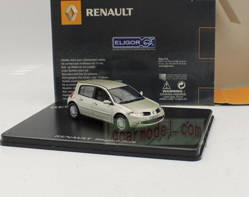 1:43 雷诺RENAULT Megane 2006 合金汽车模型 瑕疵 绝版
