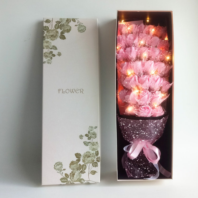 情人节浪漫生日礼物女生老婆闺蜜创意肥香皂玫瑰花束礼盒毕业礼品|msdalam kategori penghantaran bunga/bunga simulasi/tumbuhan berkebun, kartun bunga/bunga coklat (baru), kartun bunga - dari Buy2taobao.com untuk memberikan perkhidmatan ejen Taobao profesional membeli