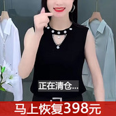 内搭外穿t恤显瘦上衣夏 春秋西装 超火小背心网红吊带打底衫 女无袖