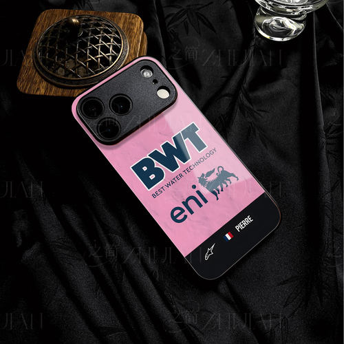 BWT皮埃尔标识磁吸磨砂黑框电镀玻璃手机壳适用苹果iphone17promax华为荣耀70PROMATE70AIR畅享90PLUS荣耀POW