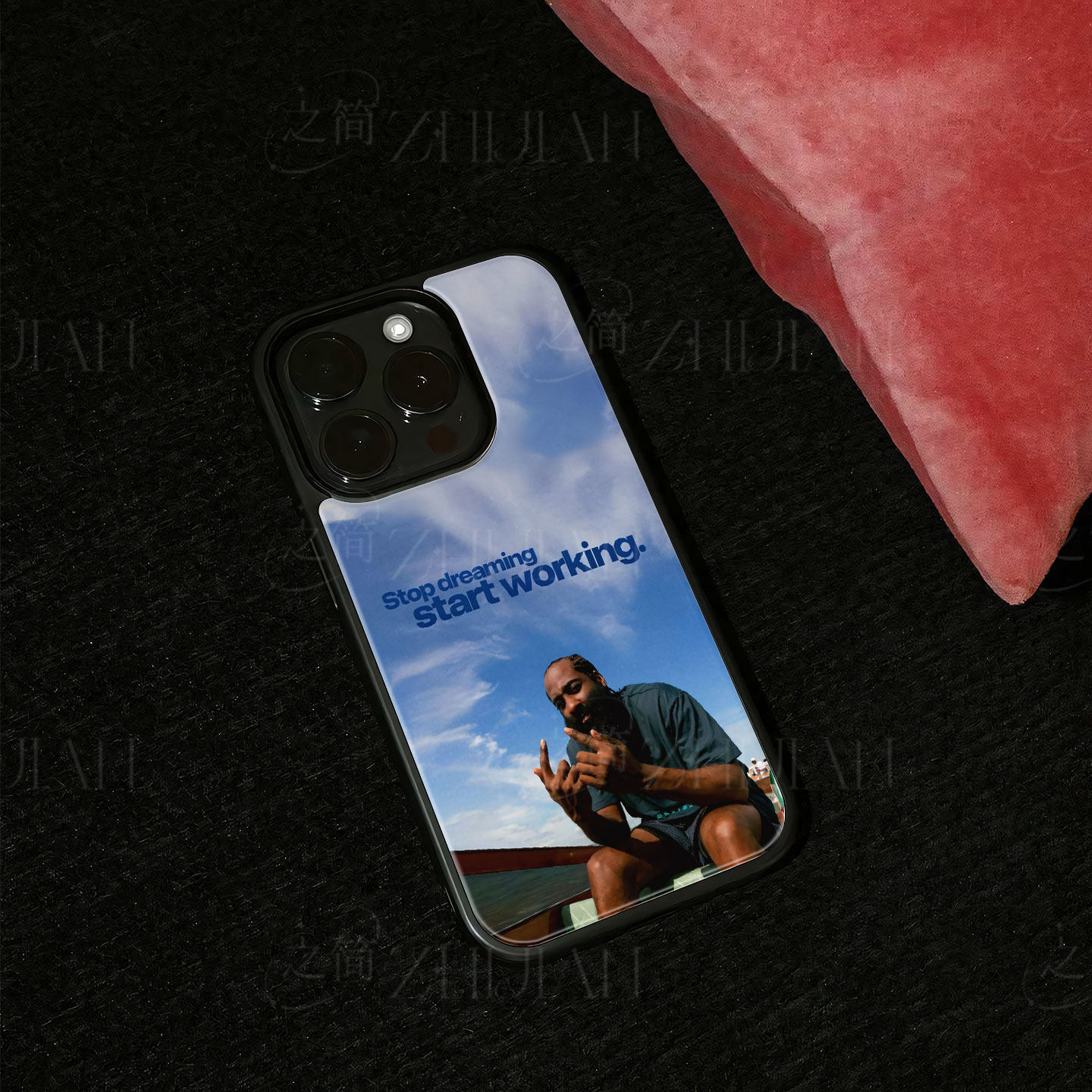 哈登游艇随拍磁吸磨砂黑框电镀玻璃手机壳适用苹果iphone17promax华为OPPORENO15PRO荣耀60PRONOVA8PRO红米TU